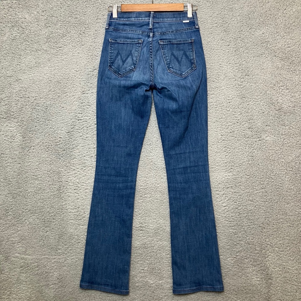 Mother The Insider Heel Jeans One Trick Pony Women 24 Blue Flare Bootcut USA